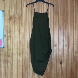 Asymmetrical basic dress